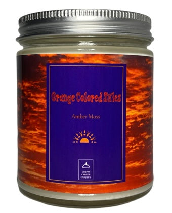 Orange Colored Skies - Amber Moss Candle